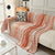 Chenille Sofa Cover Throw Blanket, Boho Geometric Scratch Proof Couch Protector