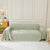 Solid Color Chenille Sofa Throw Blanket, Modern Decor Soft Couch Cover with Fringes