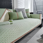 Geometric 3D Sofa Cover, Non-Slip Couch Protector for Seat, Backrest & Armrest