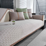 Geometric 3D Sofa Cover, Non-Slip Couch Protector for Seat, Backrest & Armrest