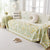 Soft Woven Leaf Couch Blanket, Pet-friendly Sectional Sofa Slipcover For Cats Dogs