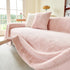 Faux Fur Smooth Plush Comfy Couch Covers, Soft Thicked Durable Blankets and Throws for Sofas