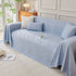 Cooling Scratch Proof Large Sofa Throw Cover, Geometric Texture Couch Protector