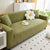 Textured Wave Stretch Sofa Couch Cover, Soft Washable Spandex Furniture Slipcovers