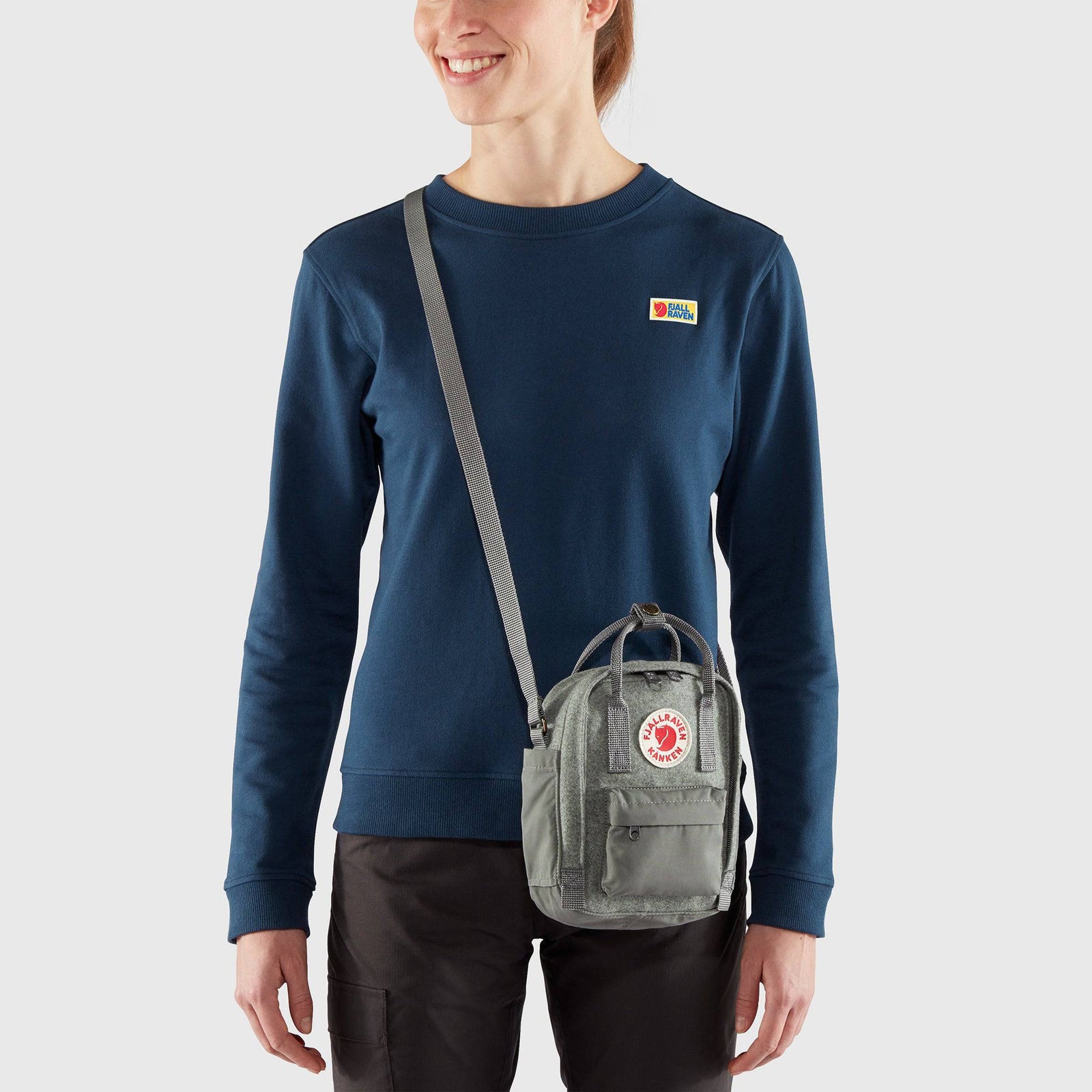 Fjällräven Kånken Re-Wool Sling Cross Body Bag