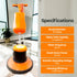 SM421AC 17" Professional Multi-Functional Floor Buffer Scrubber - High Power, Large Capacity for Industrial and Commercial Use