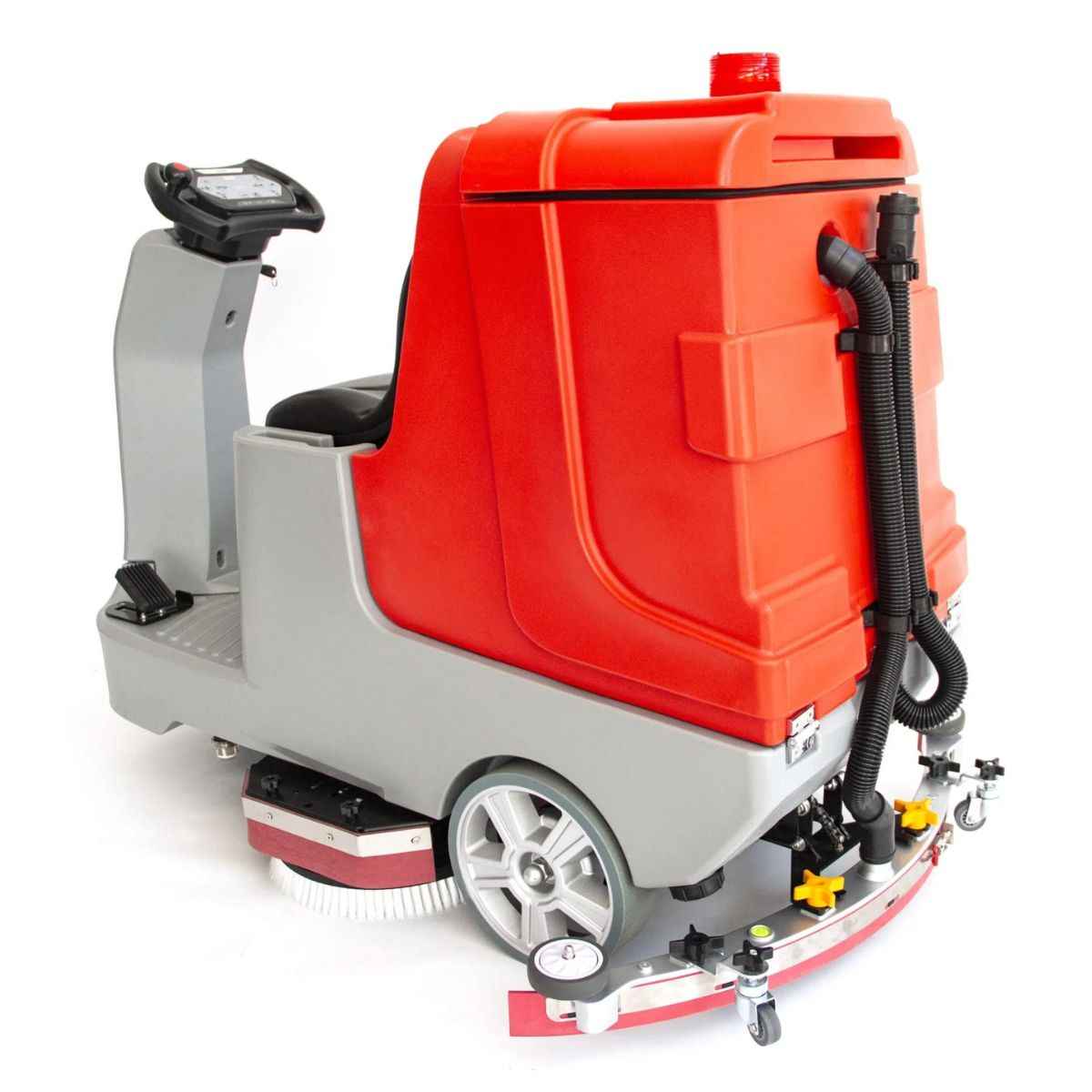 SM860 Ride-On Commercial Floor Scrubber Dryer Machine, 34
