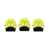 Safety Main 05LWJYB Lightweight Jacket, Class 3, Hi-Vis Yellow with Black Bottom, Pack of 3