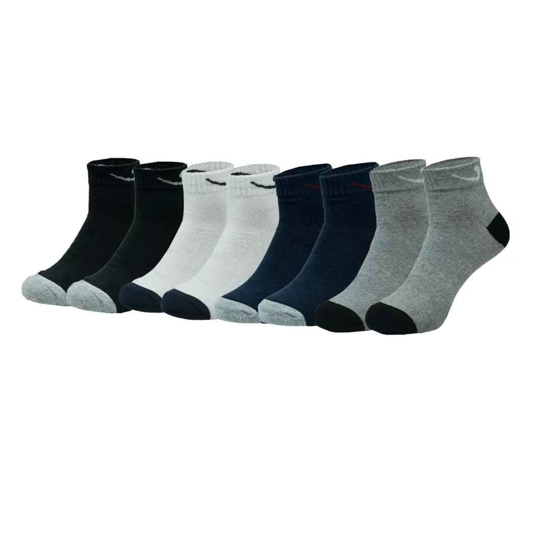 12 Pairs Ankle Socks 9-11 , 10-13 (8 styles) Active , Unisex