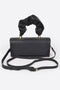 SOHO Wrinkled Handle Flap Clutch - New Collection Los Angeles - BYMANYC ® New York