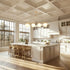Spark Modern Gold Linear 4 Light Chandelier