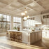 Spark Modern Gold 5 Light Dimmable Chandelier