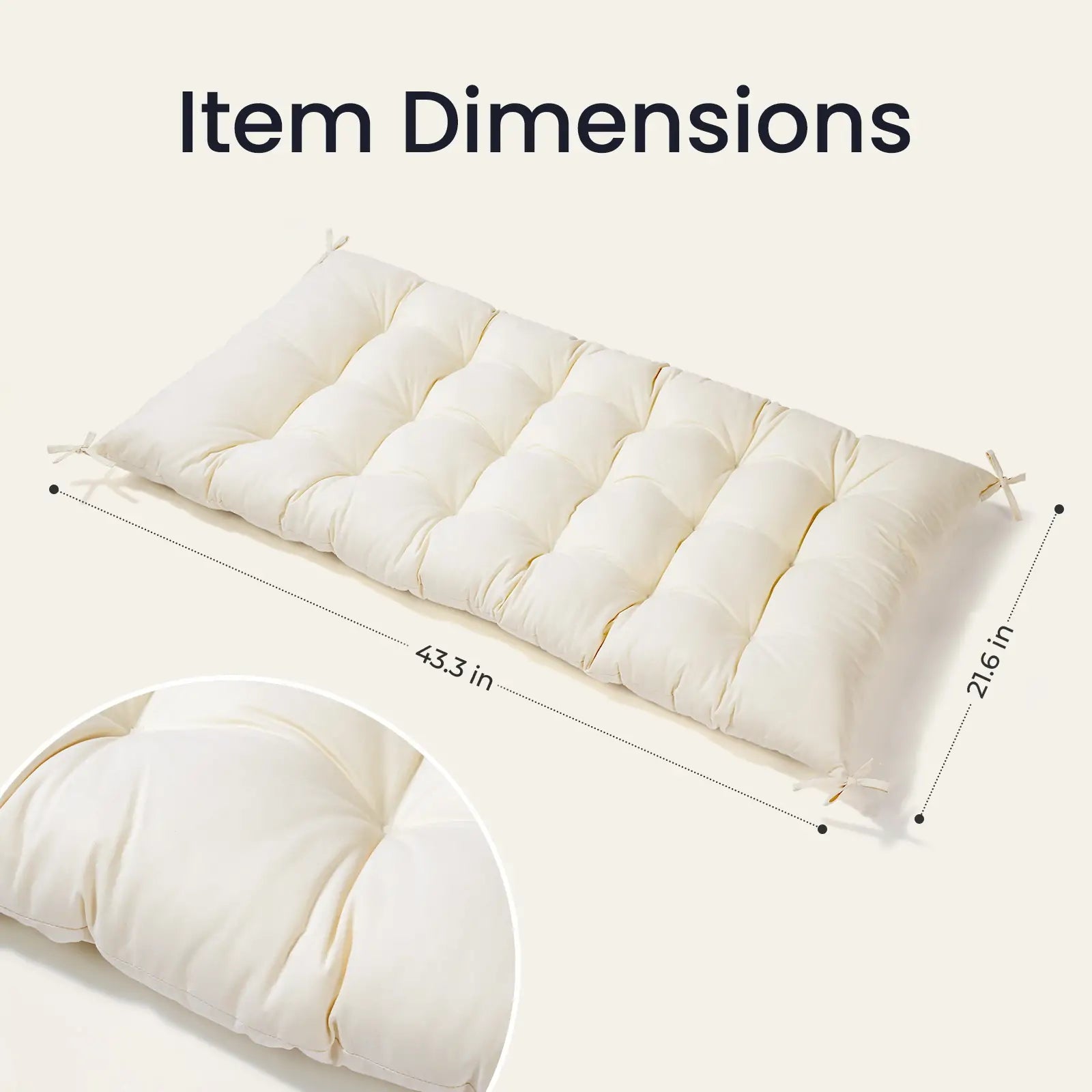 Tiny Land Thick Padded Play Cushion - Arch Not Included