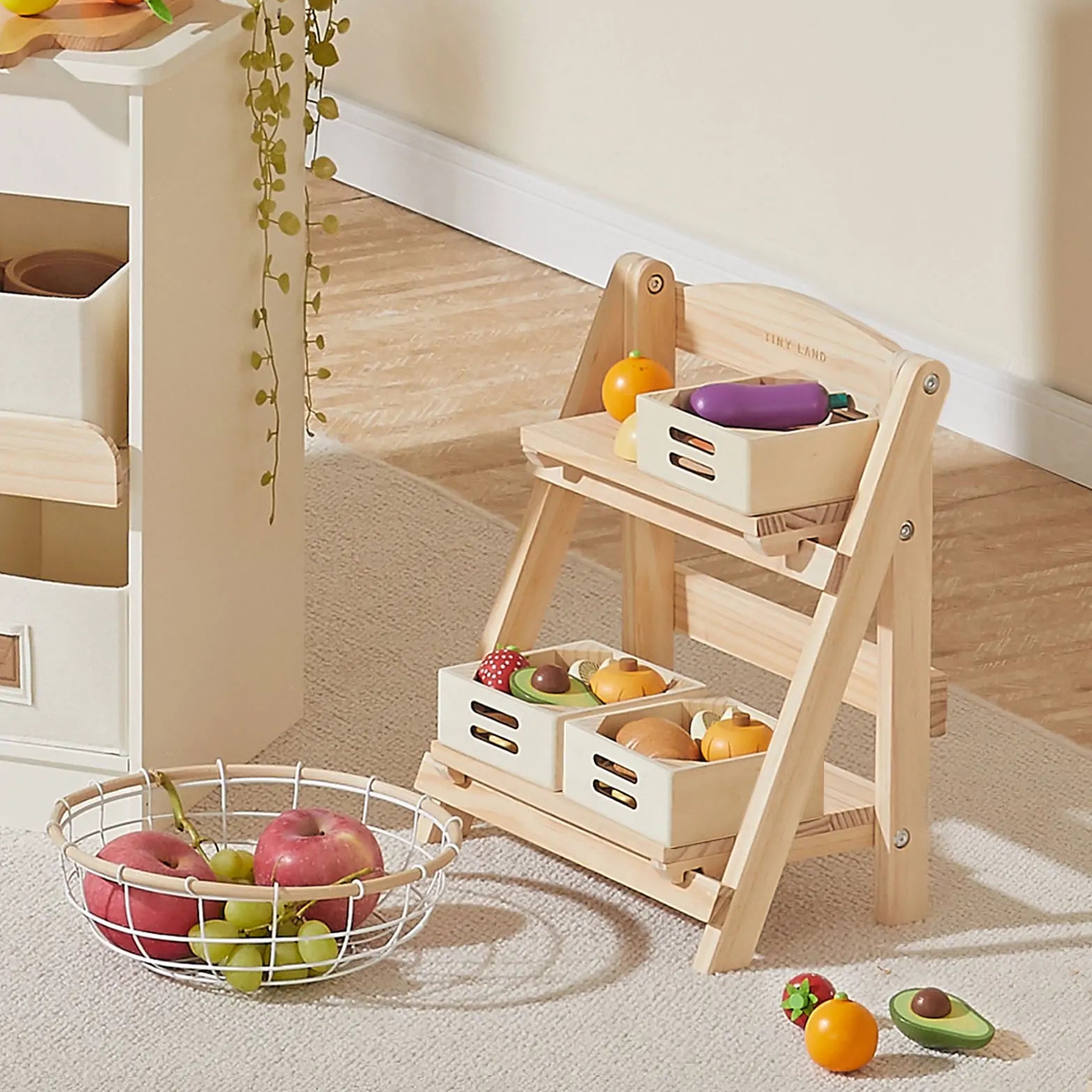 Tiny Land Versatile Wooden Rack