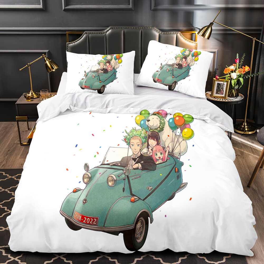Anime SPY×FAMILY Bedding Set Quilt Cover Room Decoration