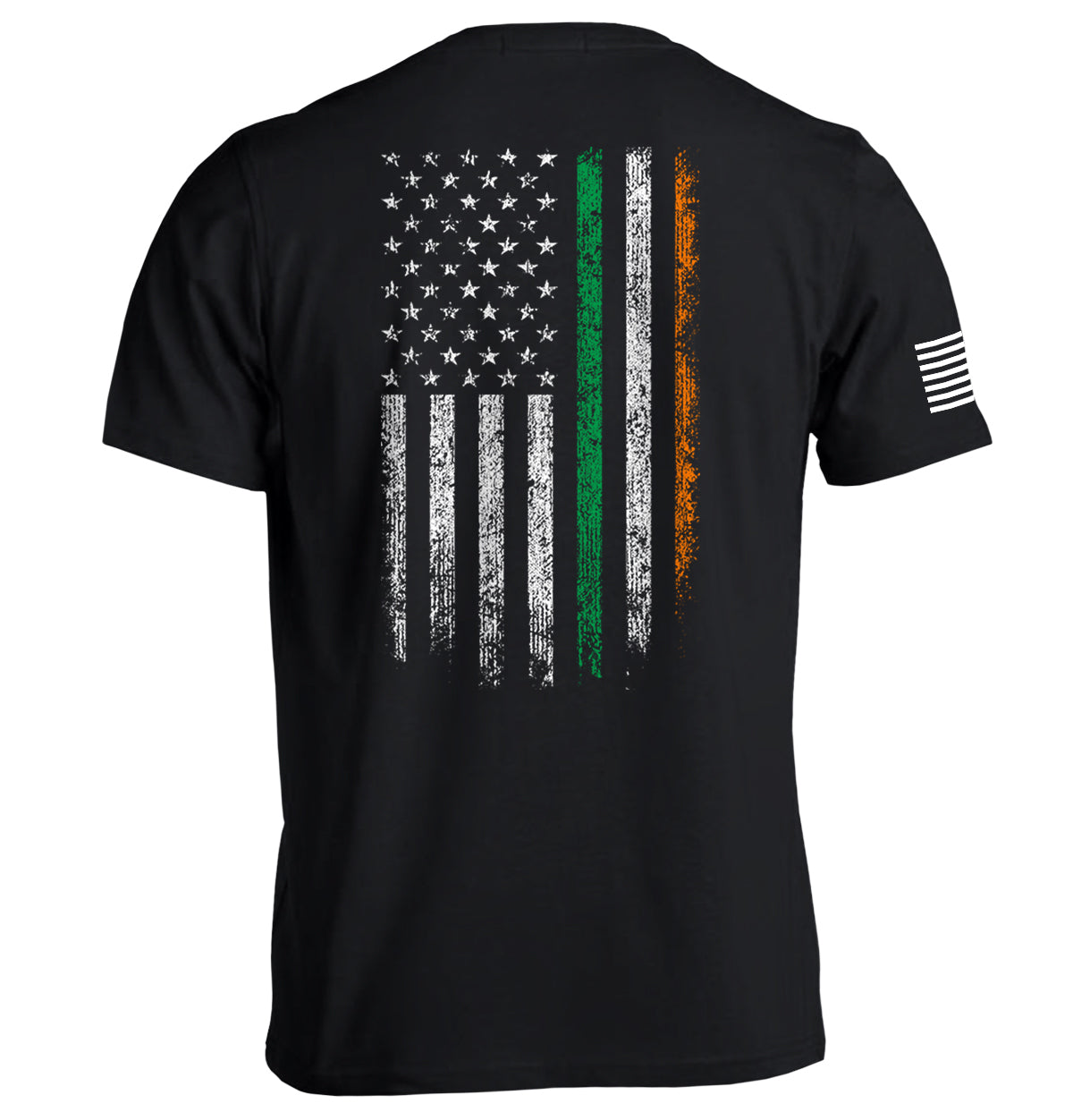Irish American Flag T Shirt