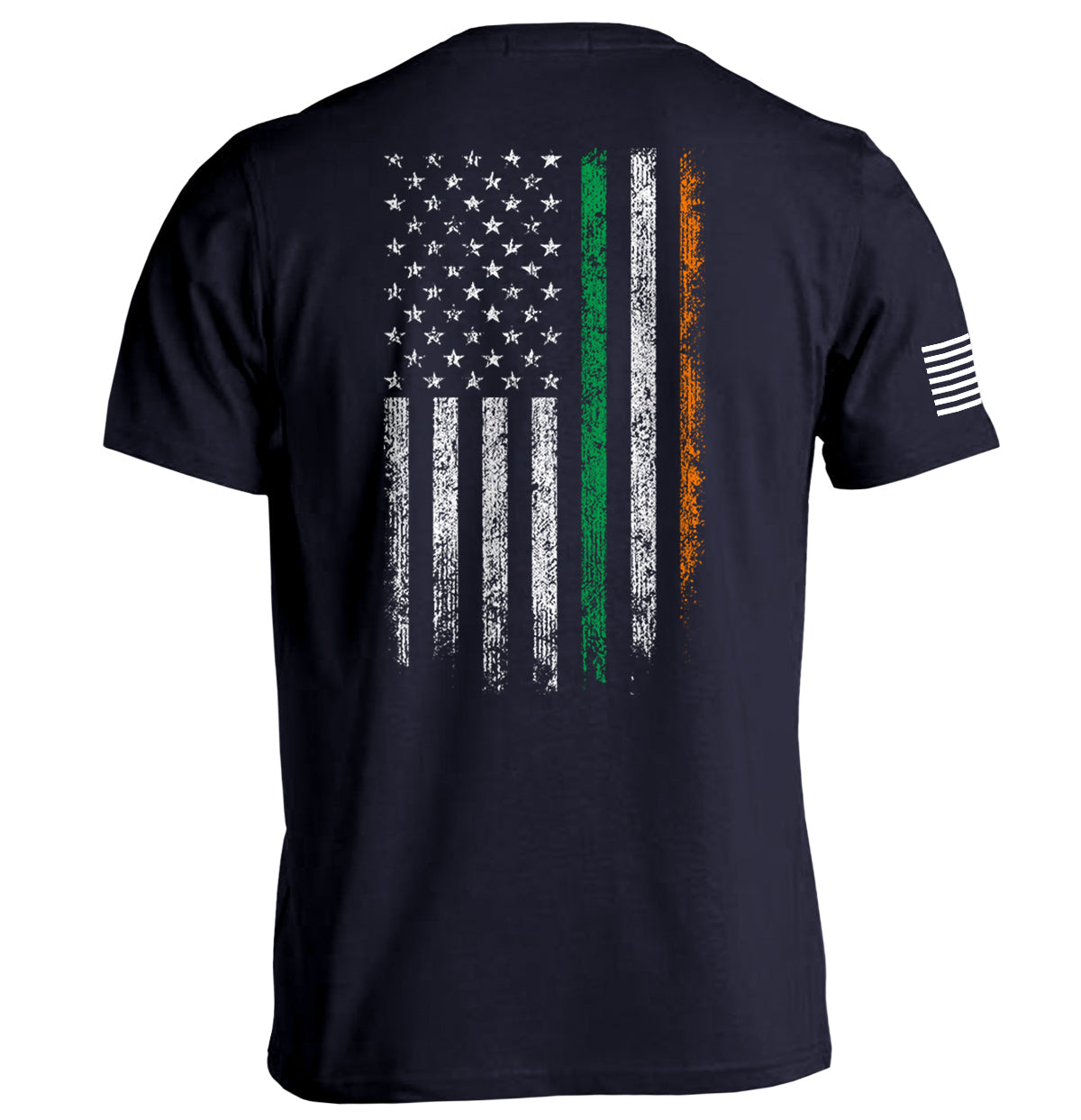 Irish American Flag T Shirt