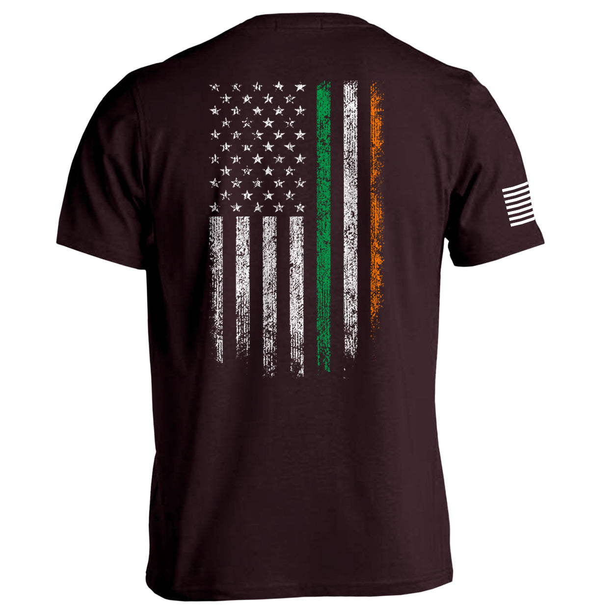 Irish American Flag T Shirt