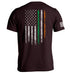 Irish American Flag T Shirt