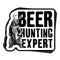 Beer Hunting Expert Decal
