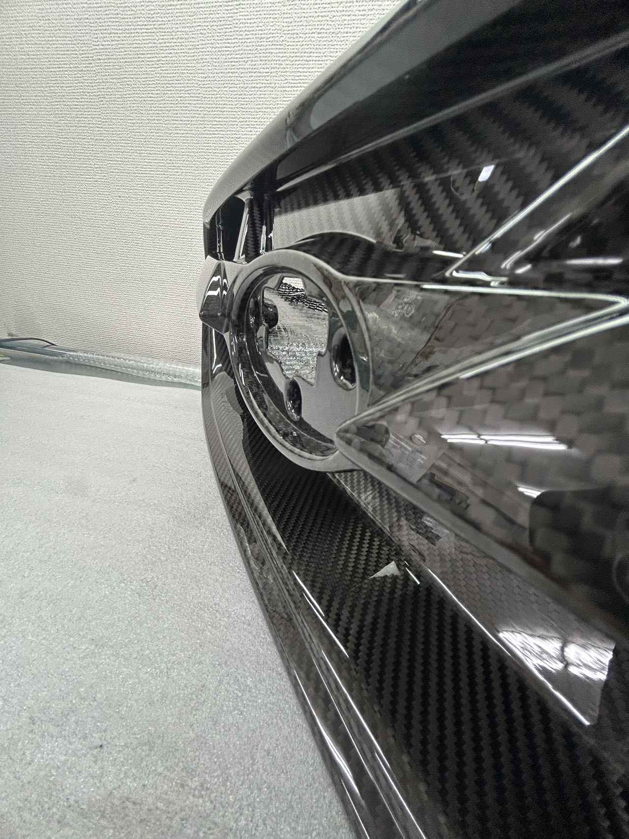 OLM LE Carbon Fiber Front Alpha Grille - 2022-2025 WRX