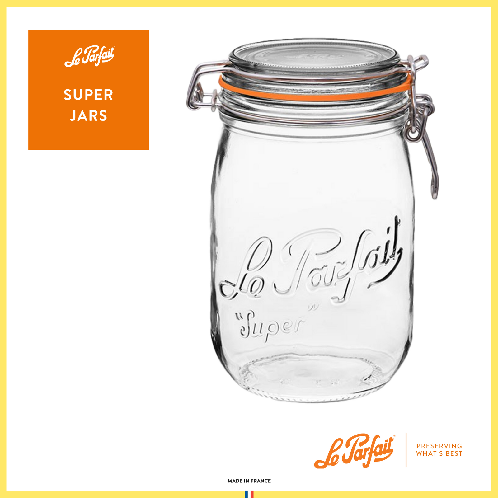 Le Parfait Super Jars - Food Storage Containers