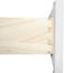 80-Inch White Shaker Double-Sink Bathroom Vanity with Drawers