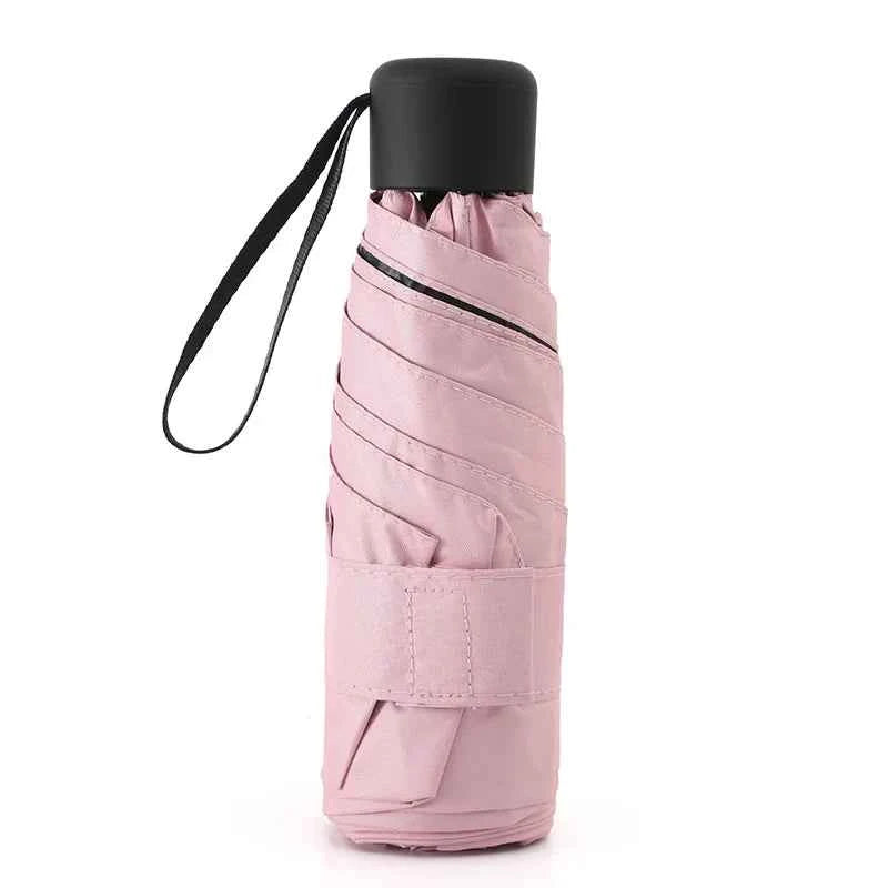 Mini Pocket Travel Umbrella Windproof Automatic Folding Compact Rain Umbrella