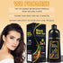 30ml/500ml 3-in-1 Quick Hair Dye Shampoo Natural Black Herbal Hair Dye Moisturizes Mild Hair Dye Conditioner Hair Care Products