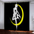 Sailor Moon Pattern Curtains Blackout Window Drapes