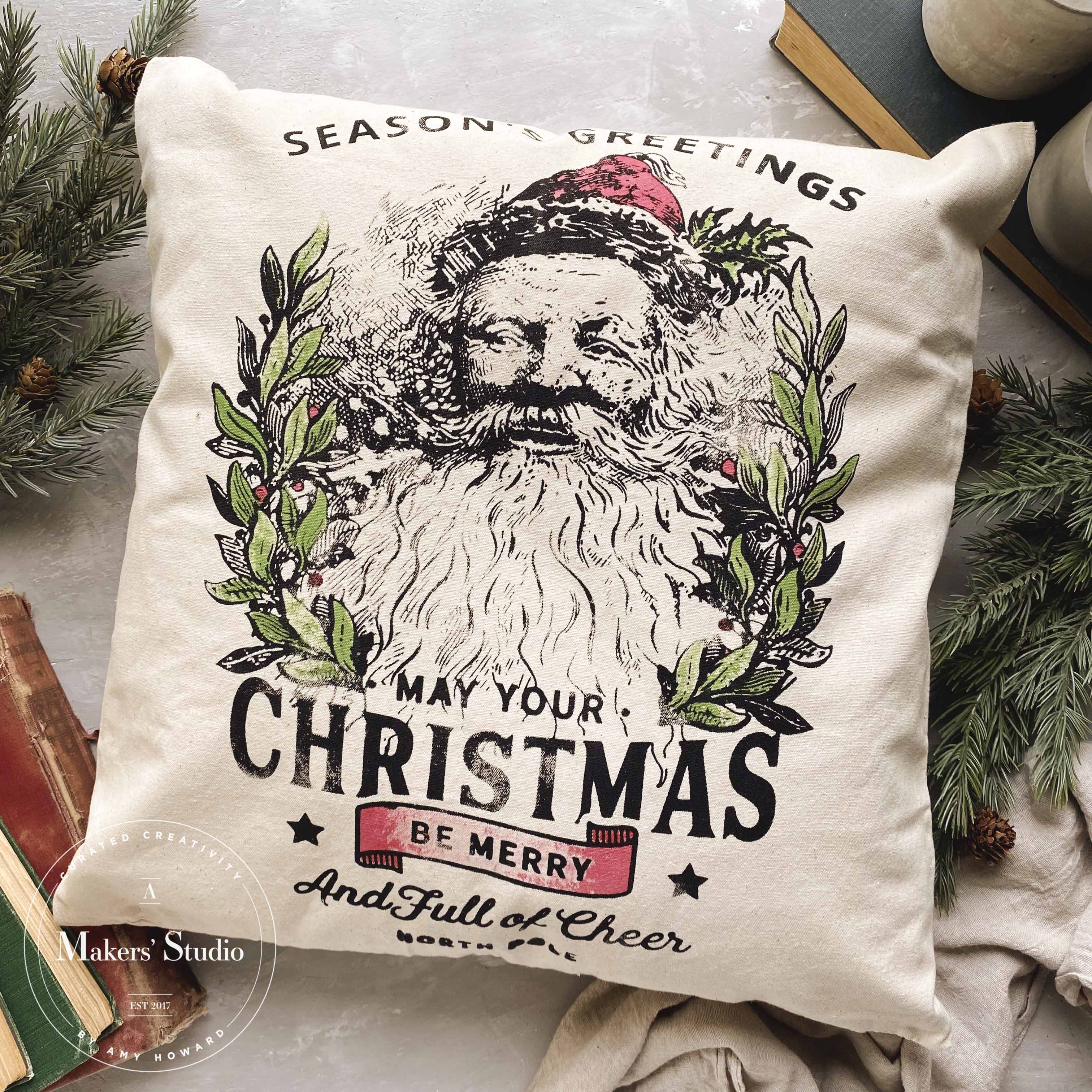 Saint Nicholas - Mesh Stencil 12x18