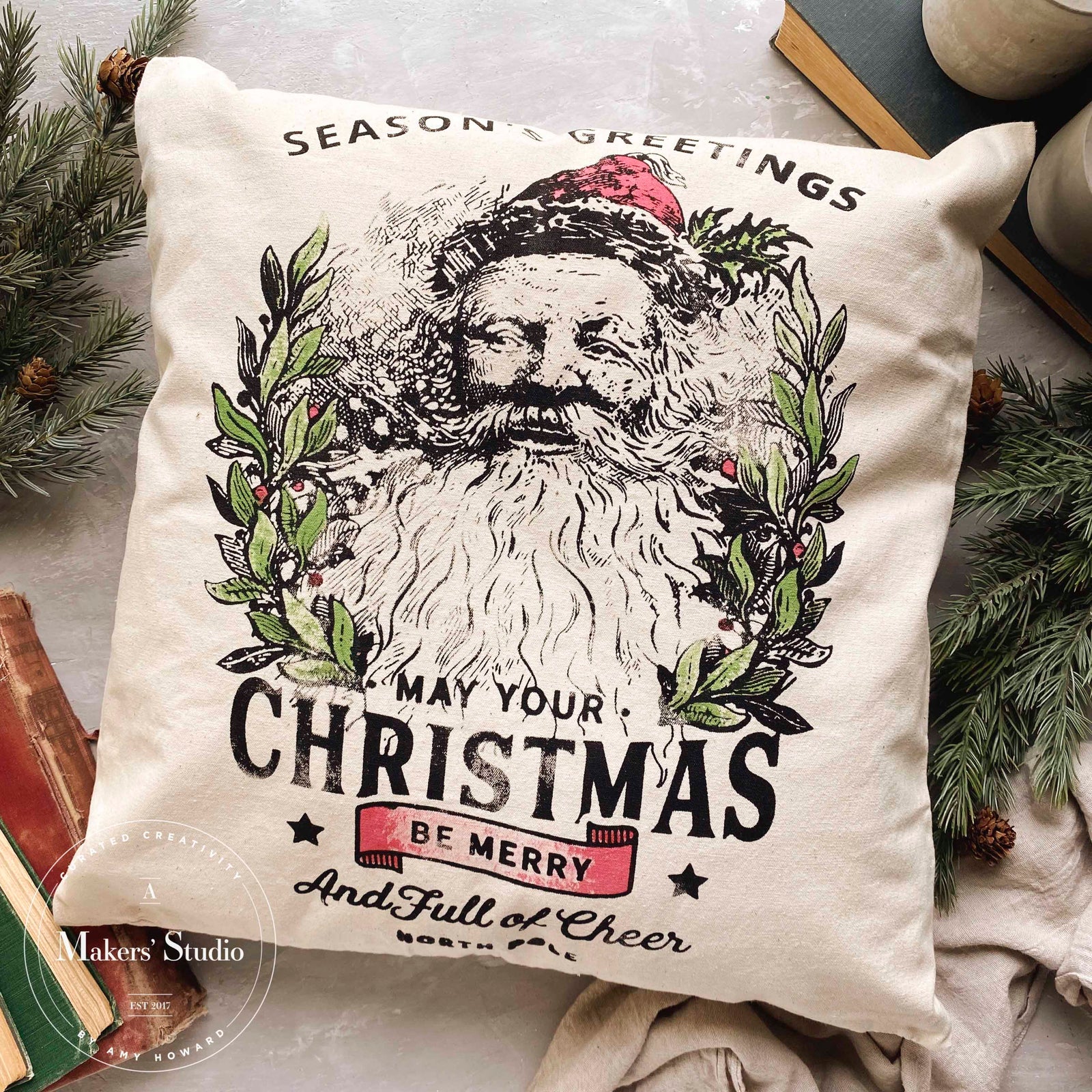 Saint Nicholas - Mesh Stencil 12x18