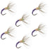 Grave Digger Sakasa Kebari - 6 Tenkara Flies - Size 12