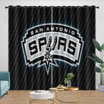 San Antonio Spurs Curtains Blackout Window Drapes Room Decoration