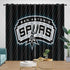 San Antonio Spurs Curtains Blackout Window Drapes Room Decoration