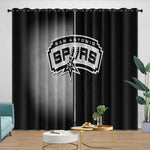 San Antonio Spurs Curtains Blackout Window Drapes Room Decoration