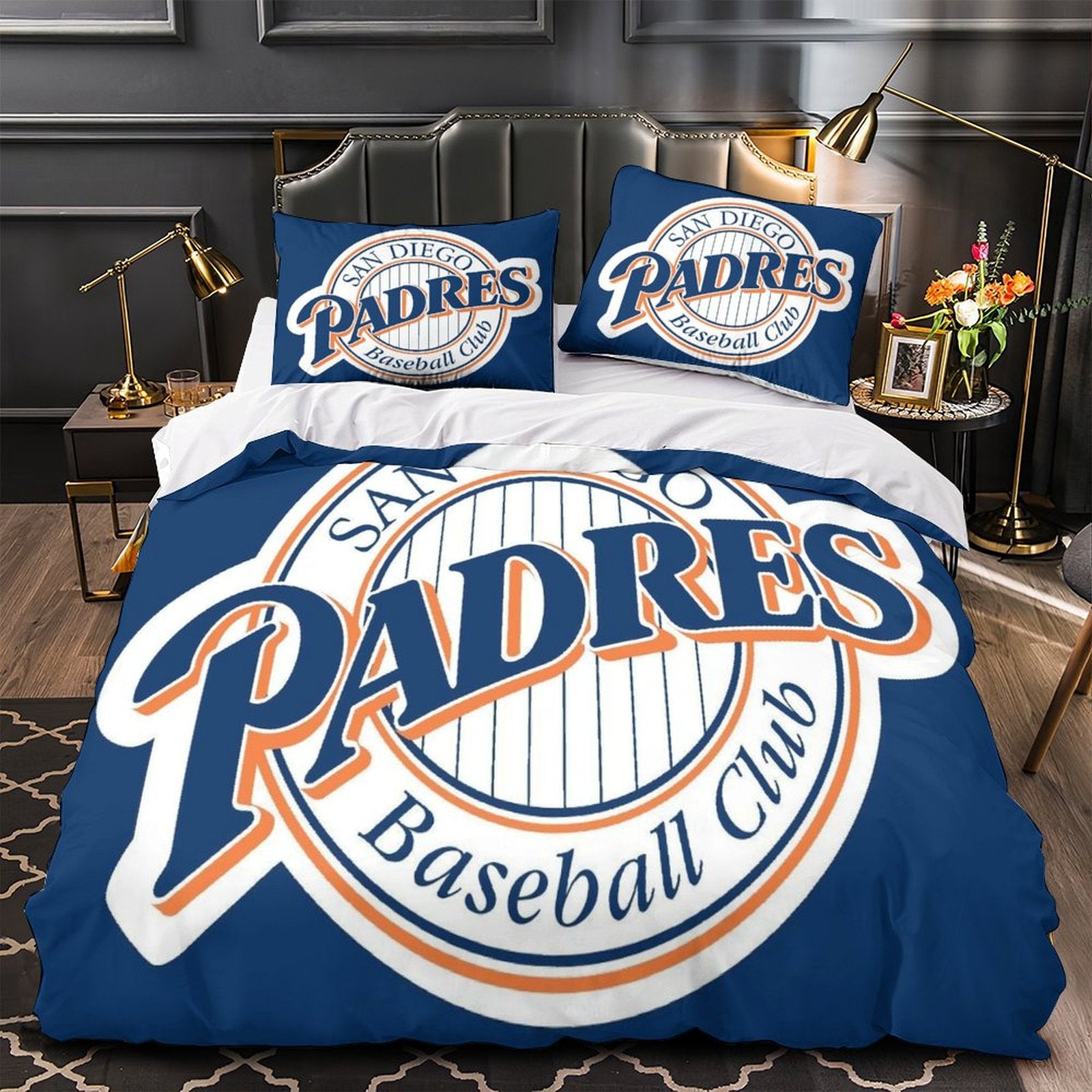 San Diego Padres Bedding Set Quilt Cover Without Filler