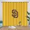 San Diego Padres Curtains Blackout Window Drapes Room Decoration