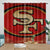 San Francisco 49ers Curtains Blackout Window Drapes Room Decoration