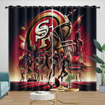 San Francisco 49ers Curtains Blackout Window Drapes