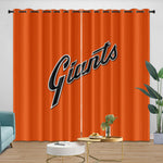 San Francisco Giants Curtains Blackout Window Drapes Room Decoration