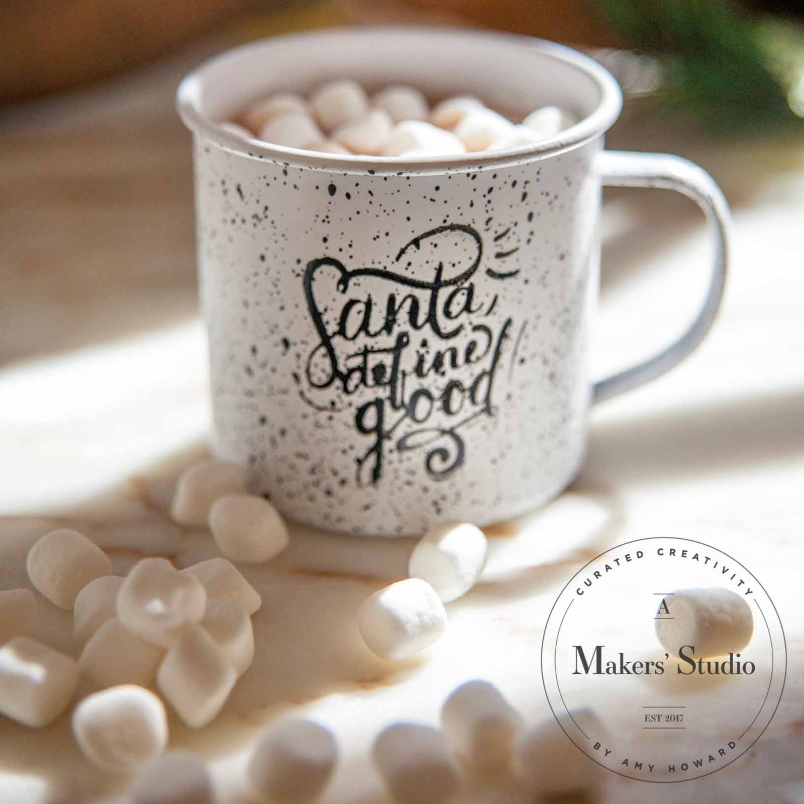 Santa Define Good - Mesh Stencil 2 pack - 5.5 x 8.5