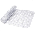1pc Cartoon Extra Long Bathtub Mat 40x100cm Non Slip Bath Mat for Bathroom Tubs Shower Mats with Suction Cups & Drain Holes