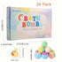 15Pack/24Pack Bath Bombs for Kids with Surprise Inside, Natural Organic Kids Bubble Bath Fizzy for Girls Boys