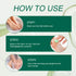YURHERSU Foot Care for Dry, Cracked Heels, Knees and Hands with Moisturizer to Remove Dead Skin
