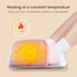 Winter Electric Foot Heating Pad USB Charging Soft Plush Washable Foot Warmer Heater Improve Sleeping Household Foot Warming Mat