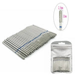 50pc Diamond Nail Drill Cuticle Clean Bit Set Milling Cutter for Manicure Electric  Bits Accessories Dead Skin Remove Tool