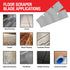 12" X 3" General Purpose Floor Scraper Tile Stripper Blade for TSCP8
