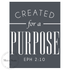 Created for a Purpose - Mesh Stencil 8.5x11