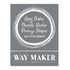 Way Maker - Mesh Stencil 8.5 x 11